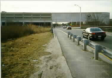 Alewife Station from Bikeway