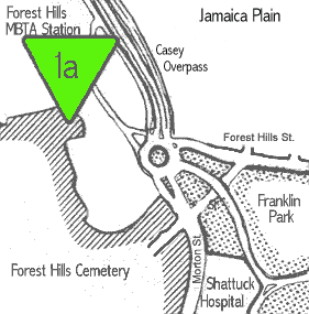 map of Franklin Park rotary