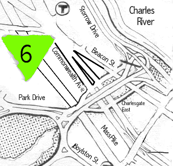map of Charles River connection