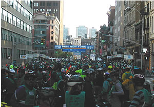 Start of ride