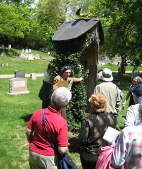 Sculpture in tree