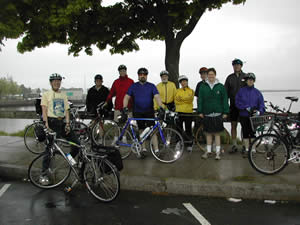 Group on Castle Island